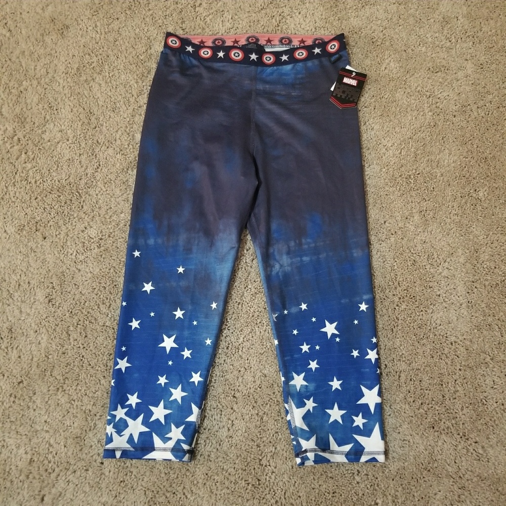 Capitain America workout leggings